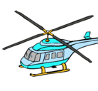 Dibujo Helicóptero  pintado por uyuyu