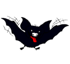 Dibujo Murciélago con la lengua fuera pintado por avatar