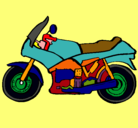 Dibujo Motocicleta pintado por juandita 