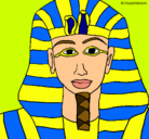 Dibujo Tutankamon pintado por 1597348620