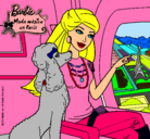 Dibujo Barbie llega a París pintado por ARIAD