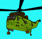 Dibujo Helicóptero al rescate pintado por eliasok