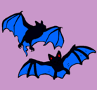 Dibujo Un par de murciélagos pintado por yeray