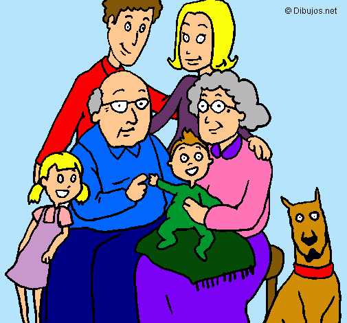 Dibujo Familia pintado por SuPeRnErEa