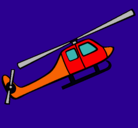 Dibujo Helicóptero de juguete pintado por nahuel