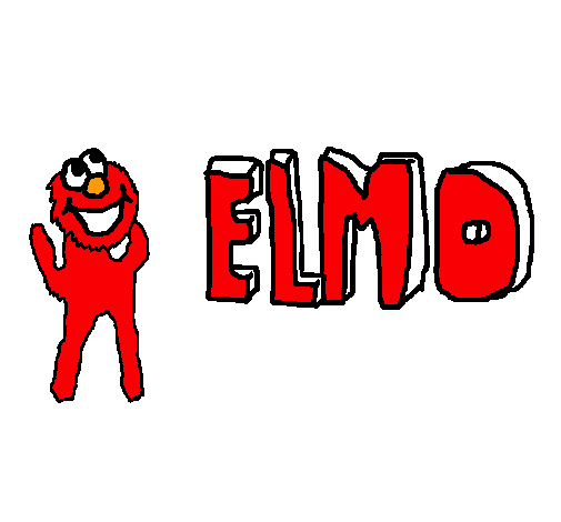 Dibujo Elmo pintado por fer9