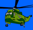 Dibujo Helicóptero al rescate pintado por francisco1