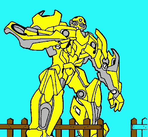 Dibujo Transformer pintado por benjaxd