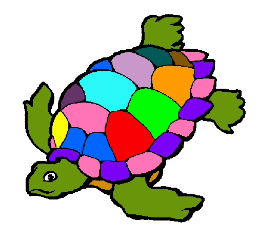 Dibujo Tortuga pintado por camaliux