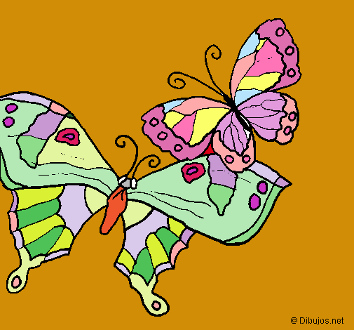 Dibujo Mariposas pintado por maggysam