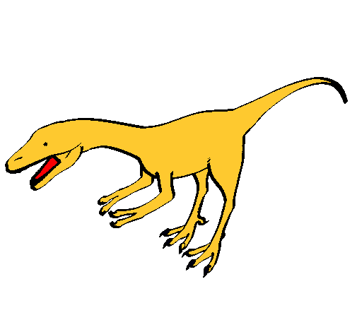 Dibujo Velociraptor II pintado por Diegogo