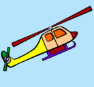 Dibujo Helicóptero de juguete pintado por randy