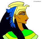 Dibujo Faraón pintado por pilitxan
