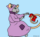 Dibujo La ratita presumida 7 pintado por susa 