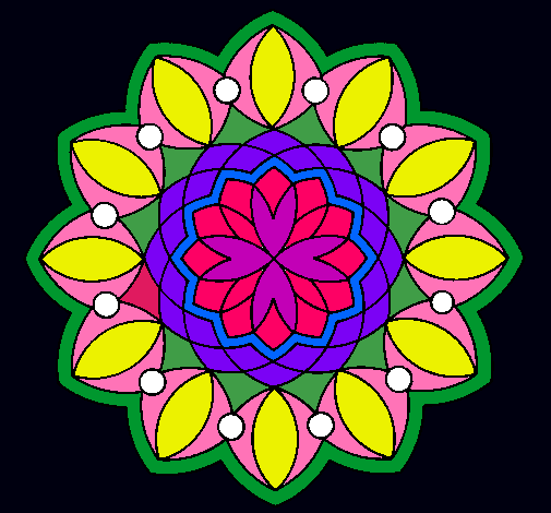 Dibujo Mandala 20 pintado por sweetlove