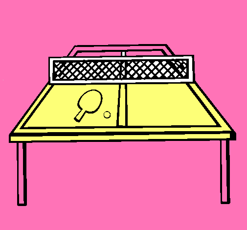 Dibujo Tenis de mesa pintado por Tio-Pupi