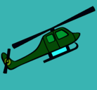 Dibujo Helicóptero de juguete pintado por daniel97