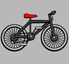 Dibujo Bicicleta pintado por benjaxd