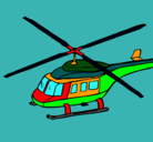 Dibujo Helicóptero  pintado por nairi