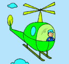 Dibujo Helicóptero pintado por avatar