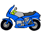 Dibujo Motocicleta pintado por alanoswaldo