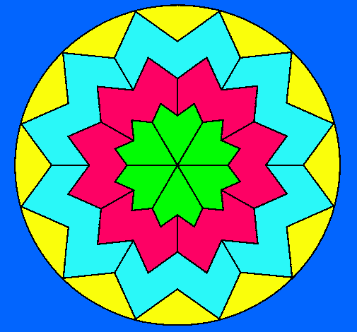 Dibujo Mandala 29 pintado por giuliana87