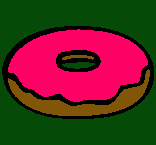 Dibujo Donuts pintado por brisi