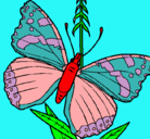 Dibujo Mariposa pintado por scaglia 