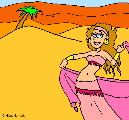 Dibujo Sahara pintado por gatitamiau