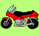 Dibujo Motocicleta pintado por dann