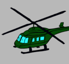Dibujo Helicóptero  pintado por lea1029