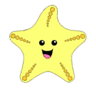 Dibujo Estrella de mar pintado por sonrris