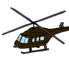 Dibujo Helicóptero  pintado por blak h
