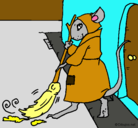 Dibujo La ratita presumida 1 pintado por popopopopo