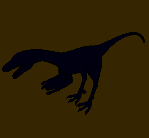 Dibujo Velociraptor II pintado por benjita23