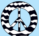 Dibujo Símbolo de la paz pintado por NancyF