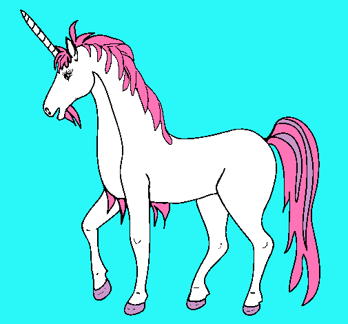 Dibujo Unicornio II pintado por lavguqhcyg