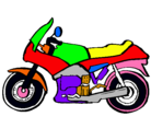 Dibujo Motocicleta pintado por 2808