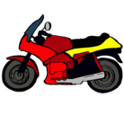 Dibujo Motocicleta pintado por guhan