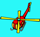 Dibujo Helicóptero V pintado por elvis