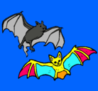 Dibujo Un par de murciélagos pintado por ainhoa8yadri4