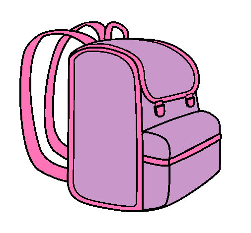 Dibujo Mochila pintado por luciabn