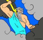 Dibujo Dios Zeus pintado por dfehgfdwhg