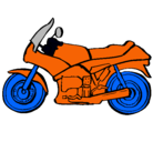 Dibujo Motocicleta pintado por juanito2345