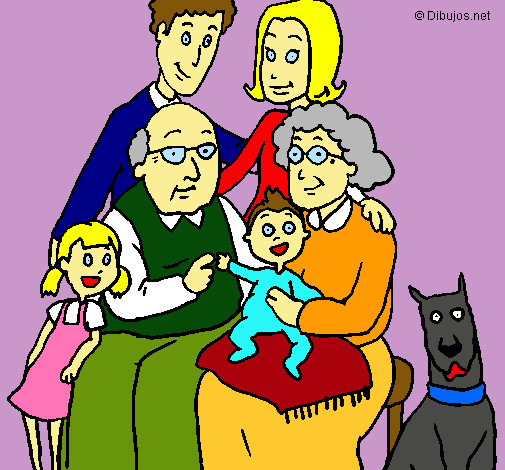Dibujo Familia pintado por _bianca100