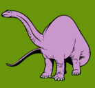 Dibujo Braquiosaurio II pintado por Martini-ta