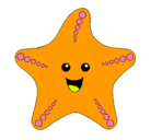 Dibujo Estrella de mar pintado por khggnkljy