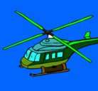 Dibujo Helicóptero  pintado por GKNIFO