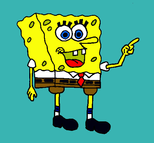 Dibujo Bob Esponja pintado por milaikk