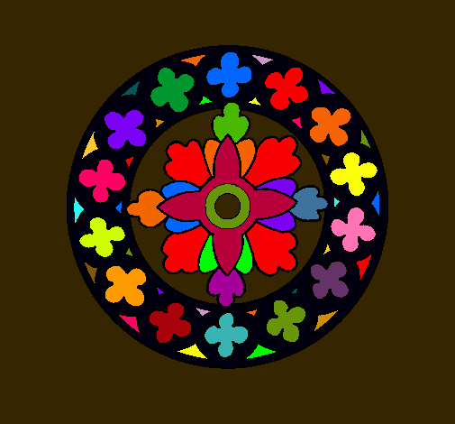 Dibujo Mandala 21 pintado por Gabyatd